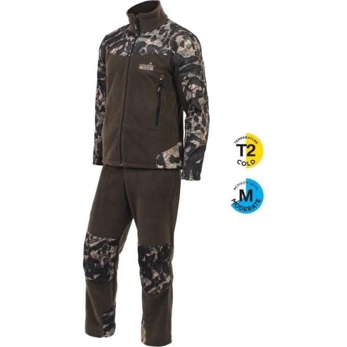 Костюм флисовый NORFIN BERINGS CAMO GREEN 05 Р.XXL 370005-XXL Костюм флисовый NORFIN BERINGS CAMO GREEN 05 Р.XXL 370005-XXL